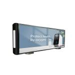 FCC P2.5 Double Sided Taxi Top LED Screen High Resolution Digital Taxi Tops