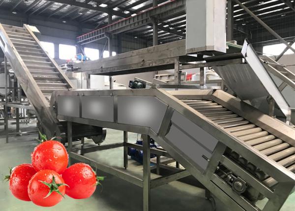 Buy cheap Food Grade SS304 Tomato Crushing Machine Tomato Paste Processing Line 12 Months Warranty from wholesalers