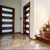 Buy cheap Commercial OAK Solid Wood Composite Doors , Single Swing Shower Door from wholesalers