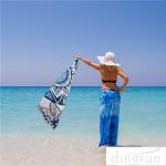 Quick Drying Lightweight Fast Dry Oversized Printed Microfiber Beach Towel