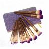 Buy cheap 17pcs Cosmetic Makeup Brush Set With Pouch from wholesalers