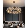 Buy cheap Led chandelier Living room decoration simple dimmer round hanging crystal lamp(WH-CY-184) from wholesalers