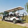 Buy cheap 6+2 Seats Electric Golf Cart 60V 100AH ​​Lead Acid Battery Modern Leisure Golf Cart from wholesalers