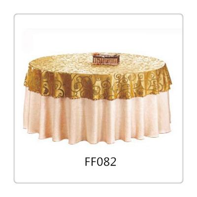 Buy cheap Fashionable Double Layer Round Table Covers for Restaurant or Hotel from wholesalers