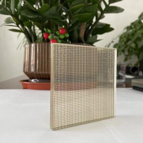 Buy cheap 6500x3300mm Laminated Wired Glass 2mm Mesh Laminated Glass from wholesalers