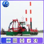 Gold Dredge Boat 12" Gold Mining Suction Dredger Machine For River Sand Dredging