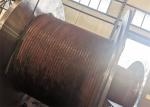 High Efficient Tower Crane Wire Rope Winch Drum Lbs Grooved
