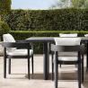 Buy cheap Outdoor Aluminum Patio Garden Hotel Dining Table And Chairs Waterproof Sunproof from wholesalers
