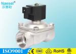 Normal Closed 24 Volt Ac Solenoid Valve , 145 PSI NBR Seal Water Purifier