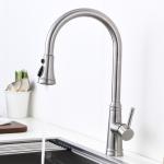 18/10 Stainless Steel Smart Kitchen Faucet touch control 5.24L/Min HOMEKA