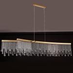 Led Creative Crystal Chandelier For Dining Room Gold Design Hanging Lamp(WH-CY