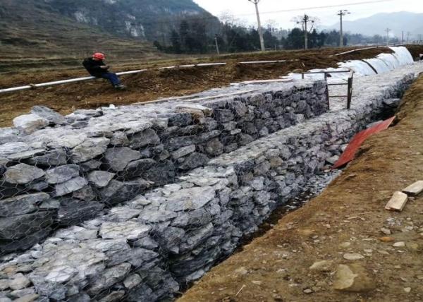 Buy cheap Weather Proof Zinc Coated Woven Gabion Basket from wholesalers