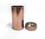 Round Custom Airtight Coffee Tin Box