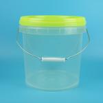 High Transparent Food Grade Square Plastic Bucket 10L 5L