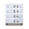 Buy cheap Double Tempered Glass Door Female Pads Vending Machine With 54 Slots Capacity from wholesalers
