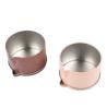 Buy cheap 8Oz Gold Metal Tinplate Candle Tin Can With Lid And Spout OEM ODM from wholesalers