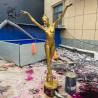 Buy cheap Beautiful Naked Ballet Girl Dancing Fountain Bronze Garden Water Fountain Metal Life Size Design Modern from wholesalers