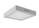 High lumen flat surface mounted led panel light 18W white frame 4000K 90 - 260V