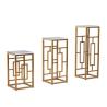 Buy cheap Luxury flower pot stand rack metal organizer shelf display rack from wholesalers