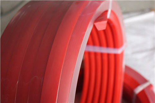 Polyurethane Products Red Round Belting Oil - Resistant Acid