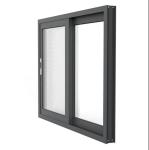 Rustic Modern Aluminum Windows Residential With Tempered Glass Customizable
