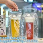 Drink Handle Bags, Cup Hanging Tote Bag, Store Milk Tea Coffee Green Cup Cover