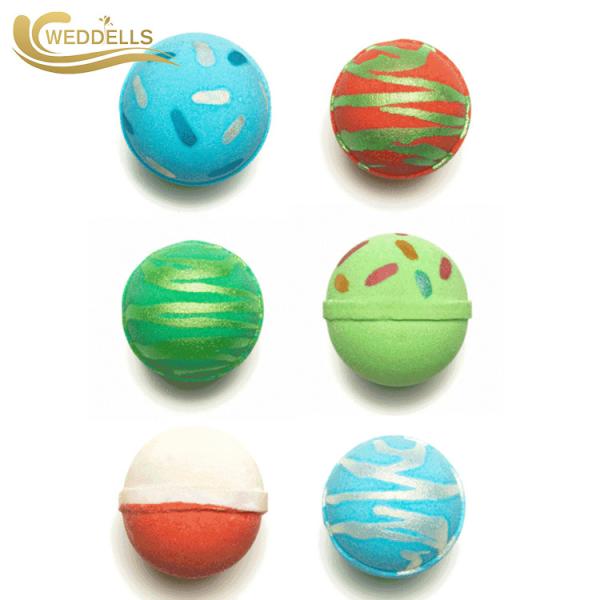 Buy cheap Gift Box Kids Bubble Organic Bath Bombs Toys Inside Exfoliator Function from wholesalers