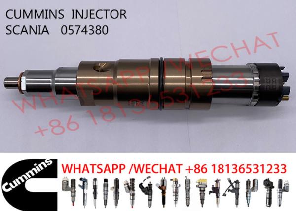 0574380 Cummins Diesel Fuel Injectors 1948565 1933613 2031836 For SCANIA R