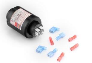 8 Pins High Current Slip Ring 300 Rpm Non Pollution For Packing Robot