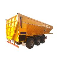 Buy cheap Payload 60T Tipper Semi Trailer Conveyor Belt Dump Semi Trailer Vehicle product