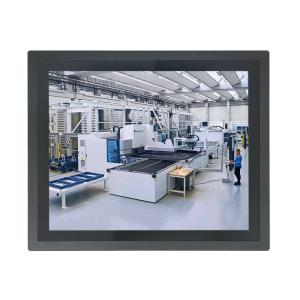 China 17'' IP65 Waterproof Industrial LCD Panel Monitor 1000 Nits Sunlight Readable Touch Display on sale