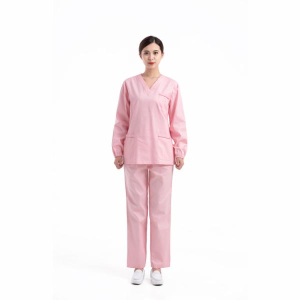 Wholesale Customized Hospital Uniforms Design Uniformes Joggers Own Scrubs Set