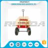 Buy cheap Various Colors Garden Utility Cart Wagon Steel Mesh Bed 150kg Load Capacity from wholesalers