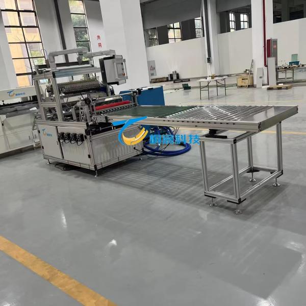 Buy cheap 1KW Air Filter Production Line 50HZ Knife Paper Pleating Machine 1300mm Working Width from wholesalers