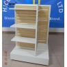 Buy cheap Wooden Clothing Store Fixtures Metal 4-Way Garment Shop Display Racks Floor Standing from wholesalers