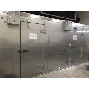 Buy cheap R134a / R404a Refrigerant Stainless Steel Cold Room High Efficiency product