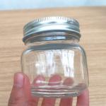 380ml Honey Transparent Sealed Food Glass Packaging Glass Jars 90g