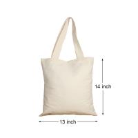 Buy cheap Raw Gym Zip Canvas 13x14" Organic Cotton Tote Folding Bag product