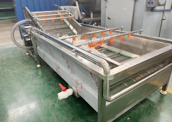 Buy cheap Industrial 1750 Capacity Fruit Vegetable SUS304 air Bubble Washing Machine from wholesalers
