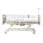2 ABS Crank Wooden Electric Homecare Bed Anti Winding For Patient