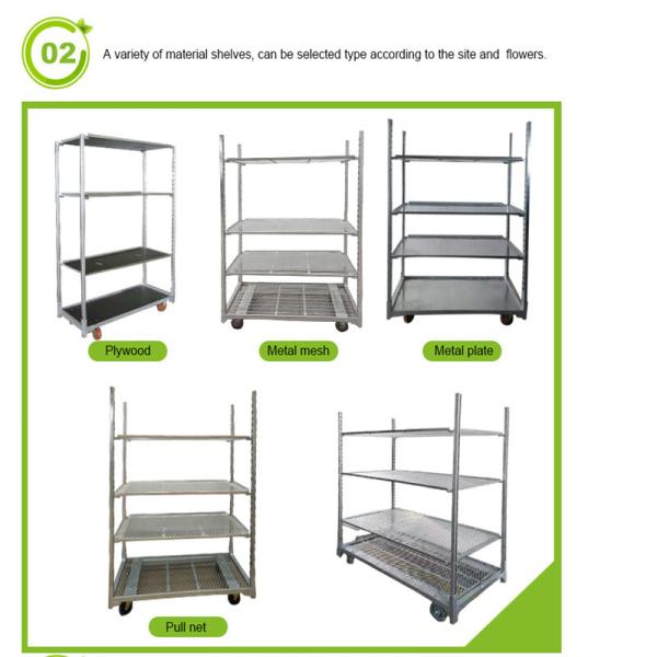 Buy cheap Multiple Shelf Danish Trolley Shelves from wholesalers