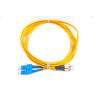 Buy cheap Single Mode Duplex 3mm 3m SC/UPC-FC/UPC Fiber Optic Patch Cable Strong Tensile Performance from wholesalers