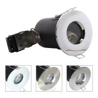 Buy cheap MR16 GU10 Aluminium Bathroom IP65 Fire Rated Downlight Fittings - Chrome Color product