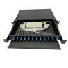 Buy cheap Sliding Fiber Optic Patch Panel 12 Port Rack Mounted 1U 19 Inch from wholesalers