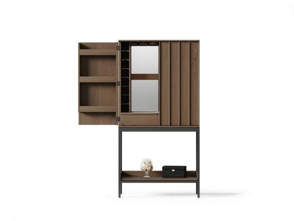 Buy cheap Vintage Decro Indoor Home Furniture Home Bar Cabinet Sleek Design Multi Purpose Use from wholesalers