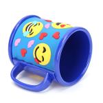 Eco-friendly Custom Logo Soft PVC Mug 3D Embossed Logo Design Silicone Mug Kids