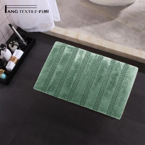 Buy cheap Antibacterial 0.8 Inch Pile Shaggy Chenille Bathroom Rugs from wholesalers