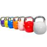 Buy cheap Powder Coated Cast Iron Free Weight Kettlebell Pro Kettlebell 9lb-70lb from wholesalers