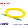 Buy cheap RoHs Fiber Optic Patch Cord , Single Mode Fiber Jumpers 1m 2m 3m 5m 10m 20m 30m from wholesalers