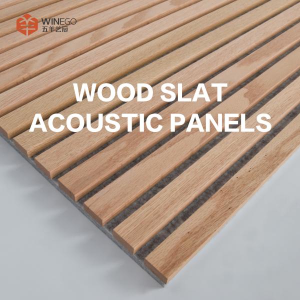 Buy cheap Veneer Finish Wood Slat Acoustic Wall Panels , Wood Acoustic Ceiling Tiles 600x2400mm from wholesalers